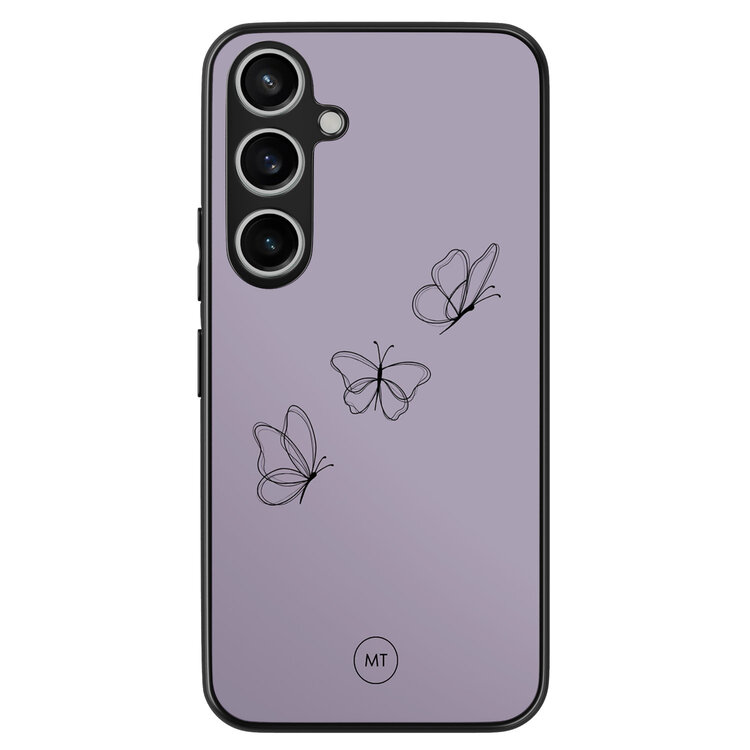 Mooie Telefoonhoesjes Samsung Galaxy A35 hoesje - Vlindertjes
