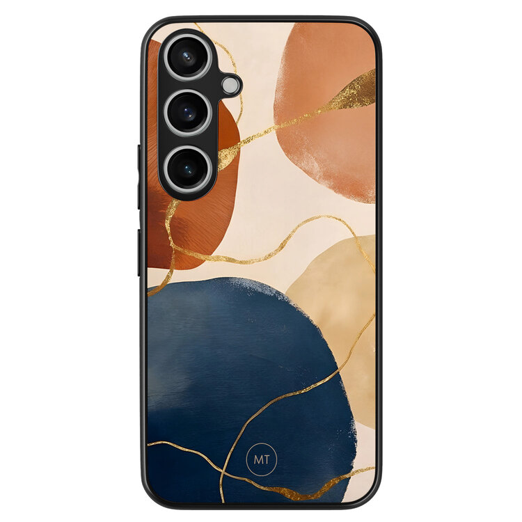 Mooie Telefoonhoesjes Samsung Galaxy A35 hoesje - Abstract harmony