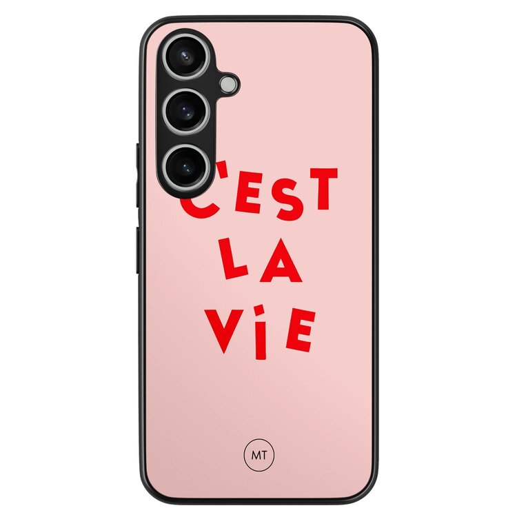 Mooie Telefoonhoesjes Samsung Galaxy A15 hoesje - C'est la vie