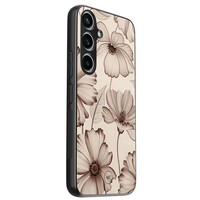 Mooie Telefoonhoesjes Samsung Galaxy A15 hoesje - Sand flowers