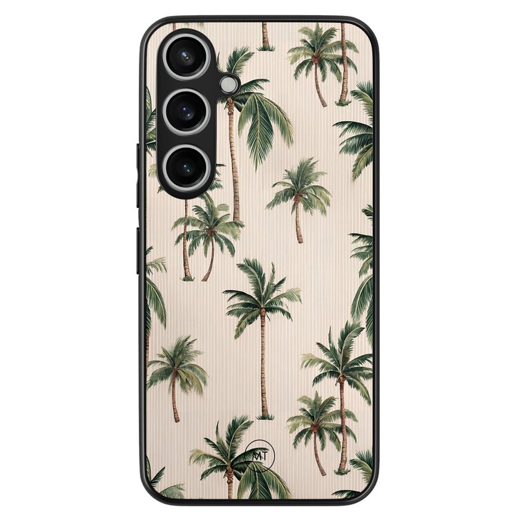 Mooie Telefoonhoesjes Samsung Galaxy A15 hoesje - Palmbomen print