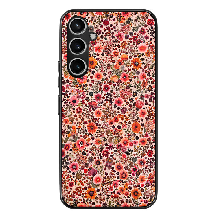 Mooie Telefoonhoesjes Samsung Galaxy S23 FE hoesje - Vintage floral