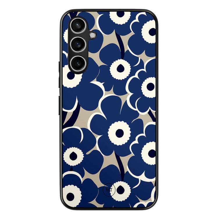 Mooie Telefoonhoesjes Samsung Galaxy A54 hoesje - Abstract bloom