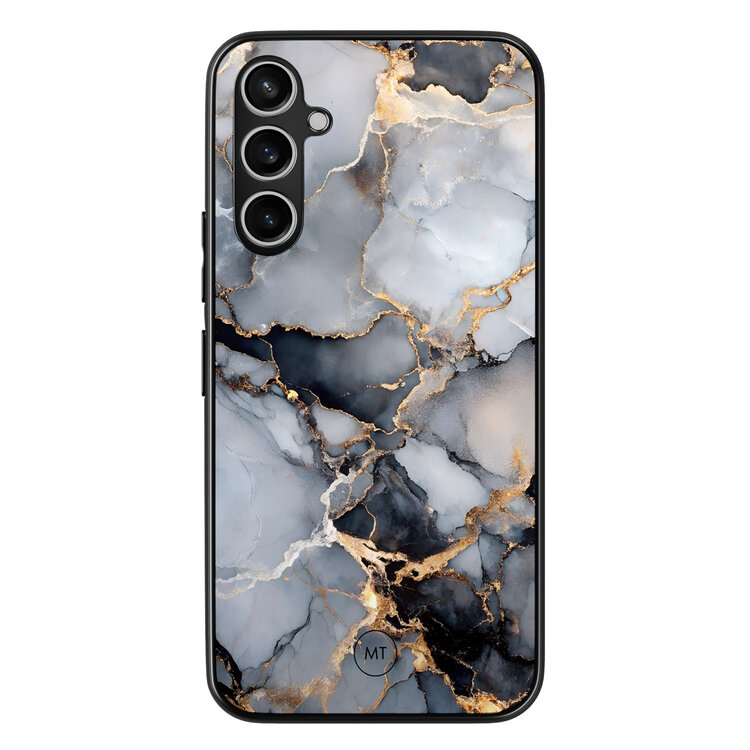 Mooie Telefoonhoesjes Samsung Galaxy A54 hoesje - Marble mist