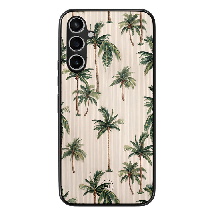 Mooie Telefoonhoesjes Samsung Galaxy A54 hoesje - Palmbomen print