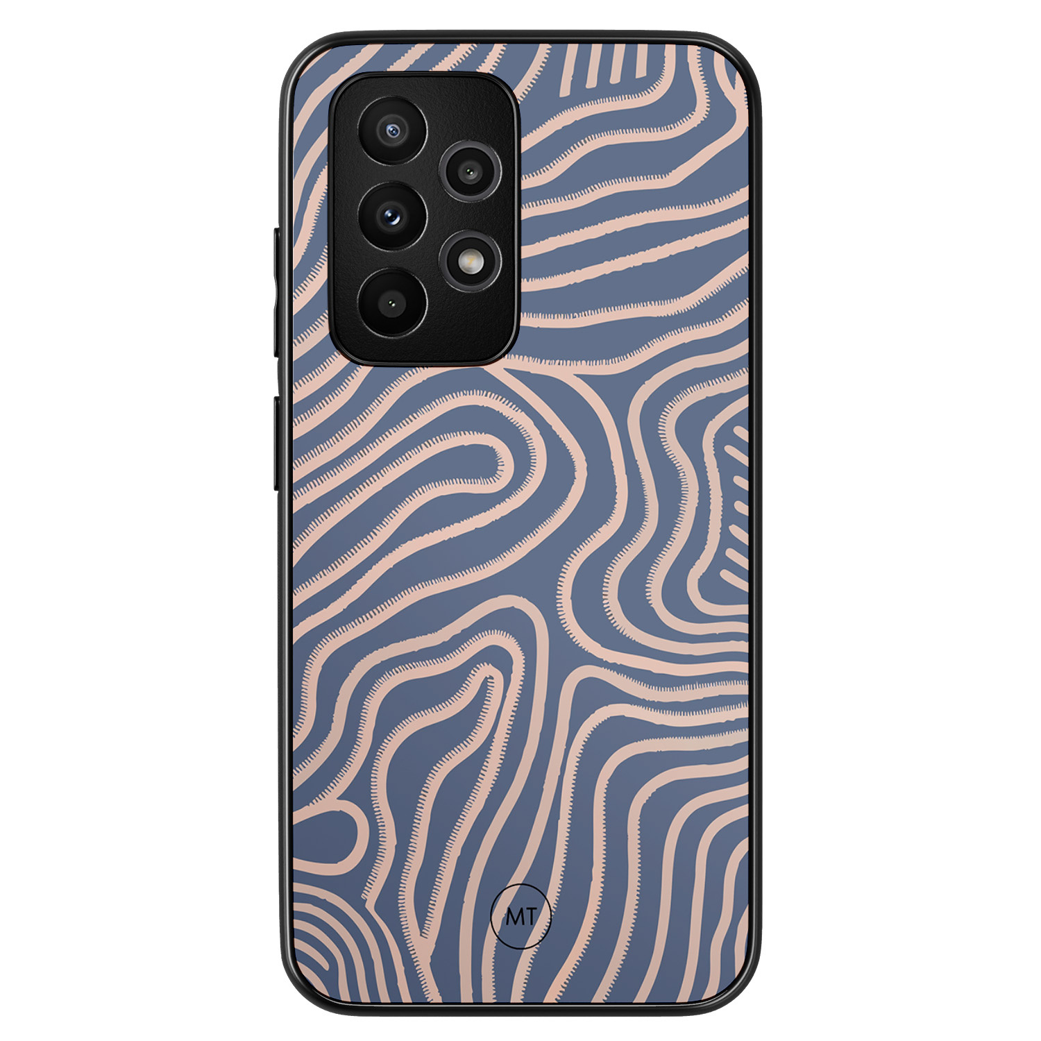 Mooie Telefoonhoesjes Samsung Galaxy A53 hoesje - Flowing lines