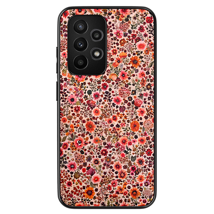 Mooie Telefoonhoesjes Samsung Galaxy A52(s) hoesje - Vintage floral