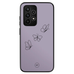 Mooie Telefoonhoesjes Samsung Galaxy A52(s) hoesje - Vlindertjes