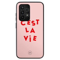 Mooie Telefoonhoesjes Samsung Galaxy A52(s) hoesje - C'est la vie