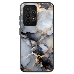Mooie Telefoonhoesjes Samsung Galaxy A52(s) hoesje - Marble mist
