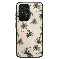 Mooie Telefoonhoesjes Samsung Galaxy A52(s) hoesje - Palmbomen print