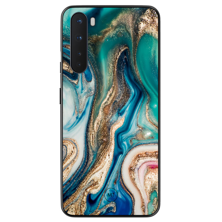 Mooie Telefoonhoesjes OnePlus Nord hoesje - Magic marble