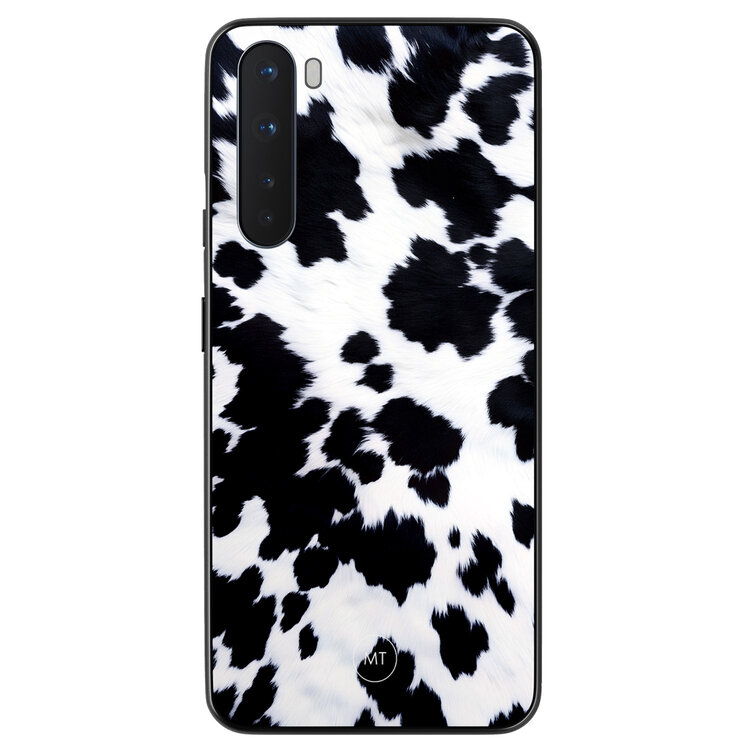 Mooie Telefoonhoesjes OnePlus Nord hoesje - Koeienprint