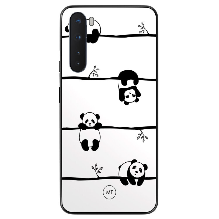 Mooie Telefoonhoesjes OnePlus Nord hoesje - Panda