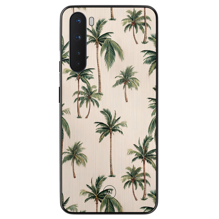 Mooie Telefoonhoesjes OnePlus Nord hoesje - Palmbomen print
