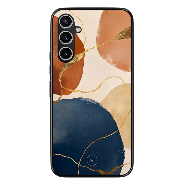 Mooie Telefoonhoesjes Samsung Galaxy A34 hoesje - Abstract harmony