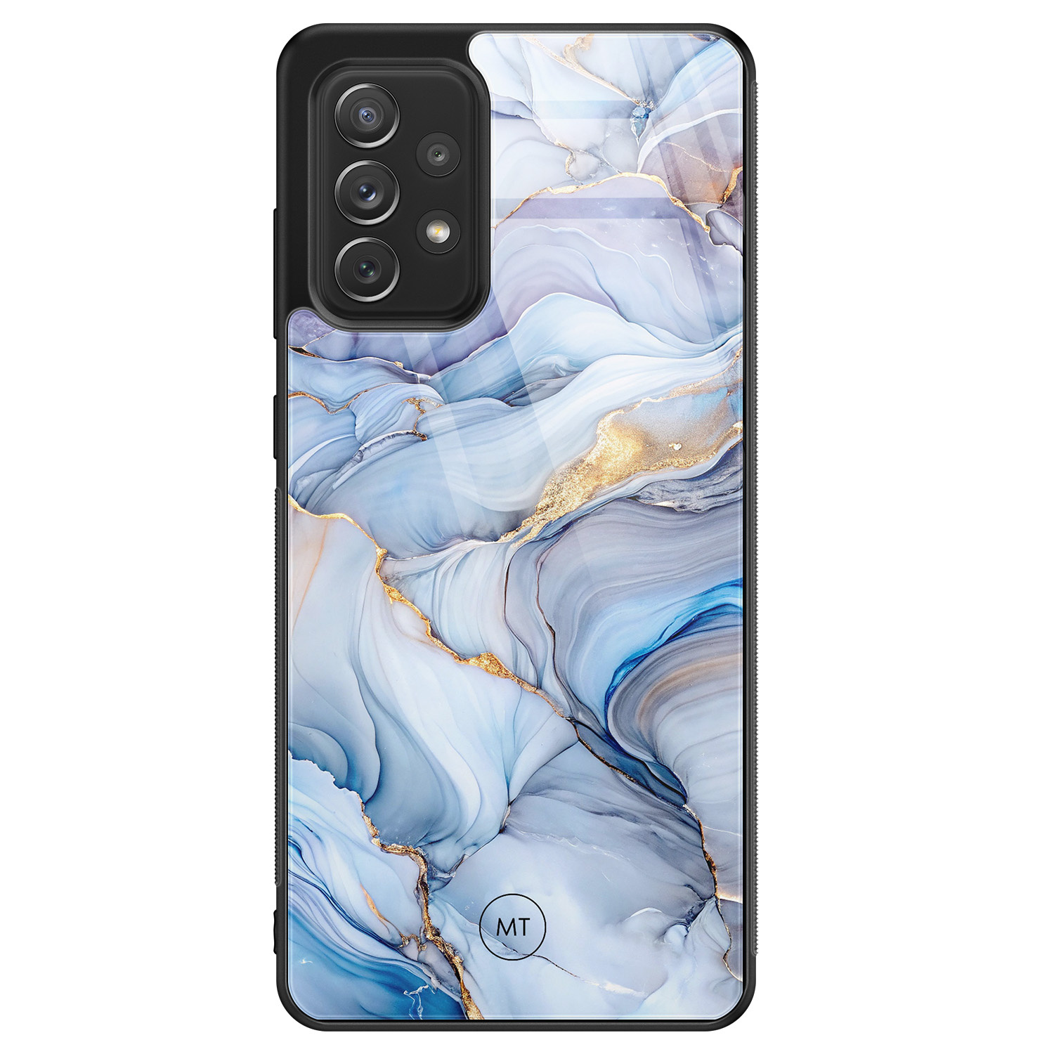 Mooie Telefoonhoesjes Samsung Galaxy A52 hoesje glas - Lavender dream