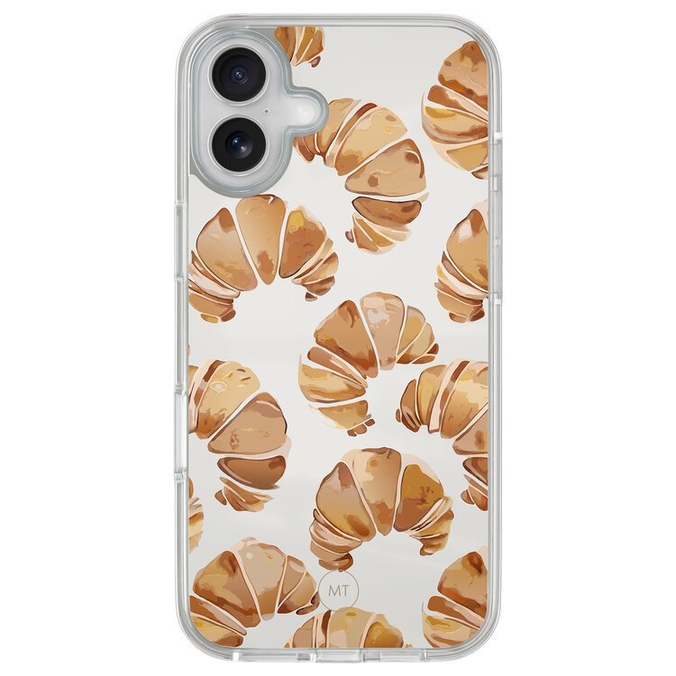 Mooie Telefoonhoesjes iPhone 16 hybride hoesje - Croissant