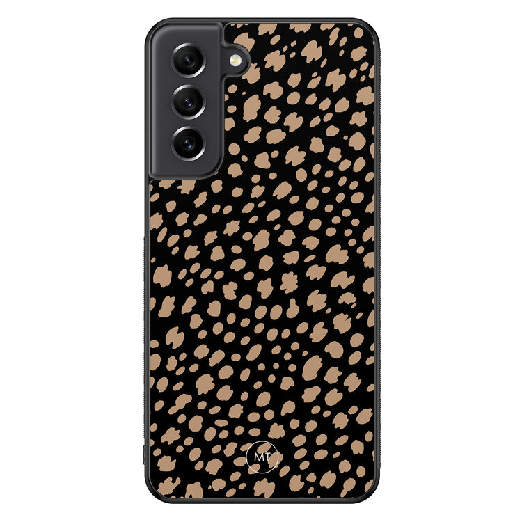 Mooie Telefoonhoesjes Samsung Galaxy S21 FE hoesje - Savannah spots