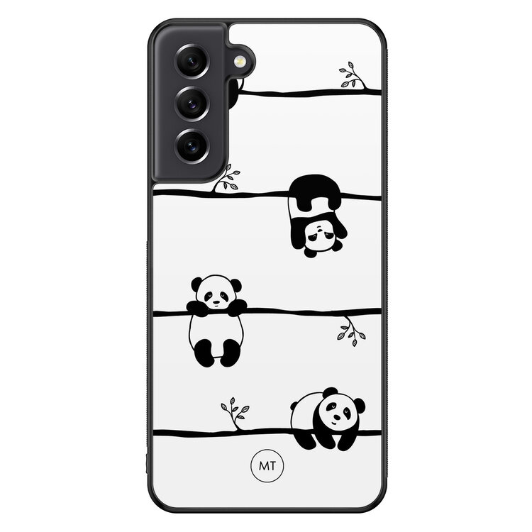 Mooie Telefoonhoesjes Samsung Galaxy S21 FE hoesje - Panda