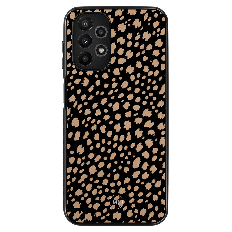 Mooie Telefoonhoesjes Samsung Galaxy A13 4G hoesje - Savannah spots