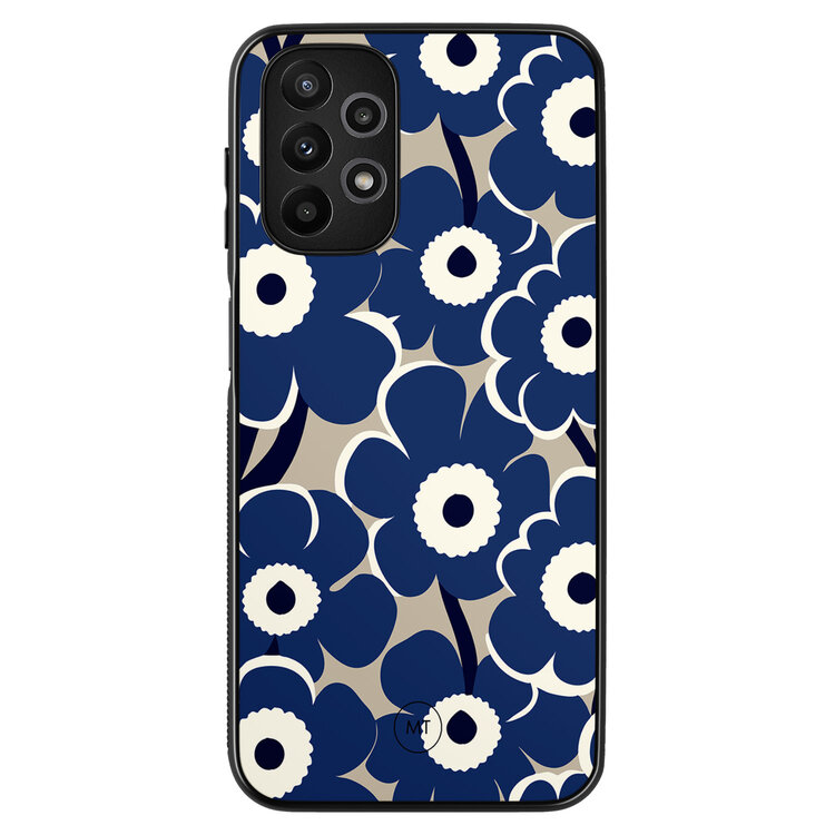 Mooie Telefoonhoesjes Samsung Galaxy A13 4G hoesje - Abstract bloom