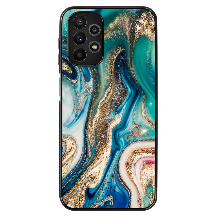 Mooie Telefoonhoesjes Samsung Galaxy A13 4G hoesje - Magic marble