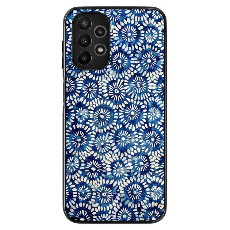 Mooie Telefoonhoesjes Samsung Galaxy A13 4G hoesje - Azure daisies