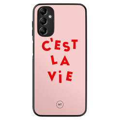 Mooie Telefoonhoesjes Samsung Galaxy A14 5G hoesje - C'est la vie
