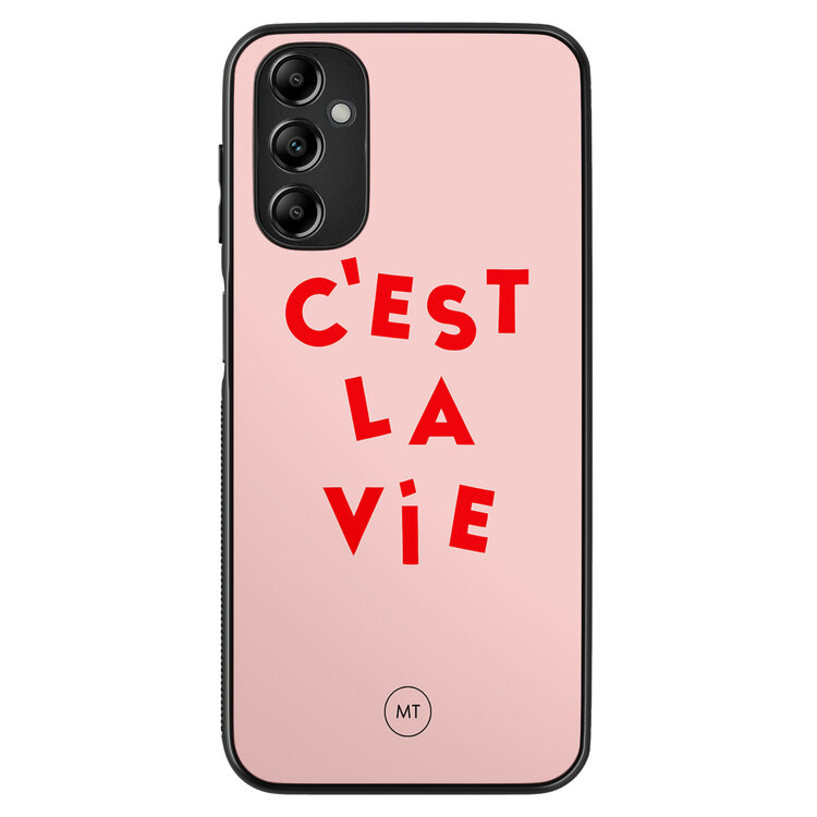 Mooie Telefoonhoesjes Samsung Galaxy A14 5G hoesje - C'est la vie