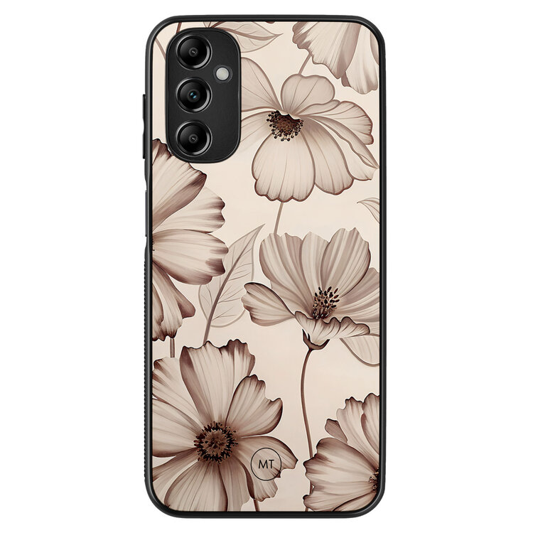Mooie Telefoonhoesjes Samsung Galaxy A14 5G hoesje - Sand flowers