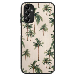 Mooie Telefoonhoesjes Samsung Galaxy A14 5G hoesje - Palmbomen print