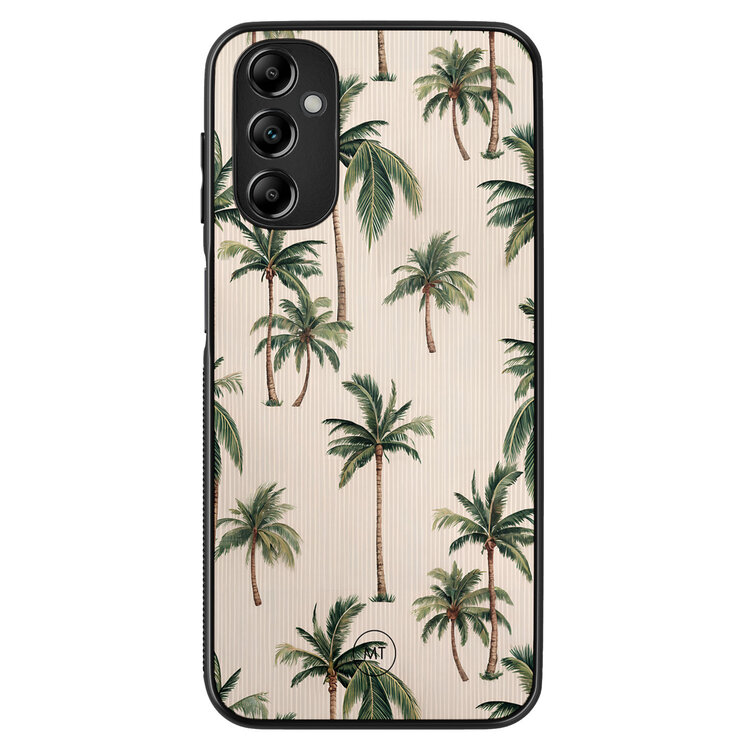 Mooie Telefoonhoesjes Samsung Galaxy A14 5G hoesje - Palmbomen print
