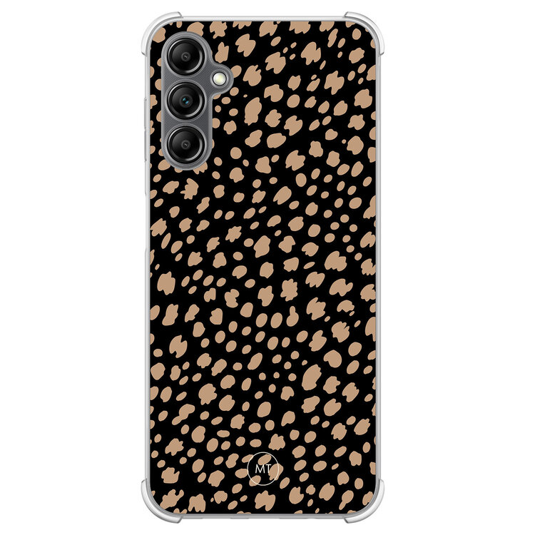 Mooie Telefoonhoesjes Samsung Galaxy A14 5G shockproof hoesje - Savannah spots