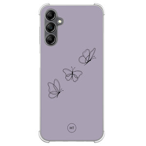 Mooie Telefoonhoesjes Samsung Galaxy A14 5G shockproof hoesje - Vlindertjes
