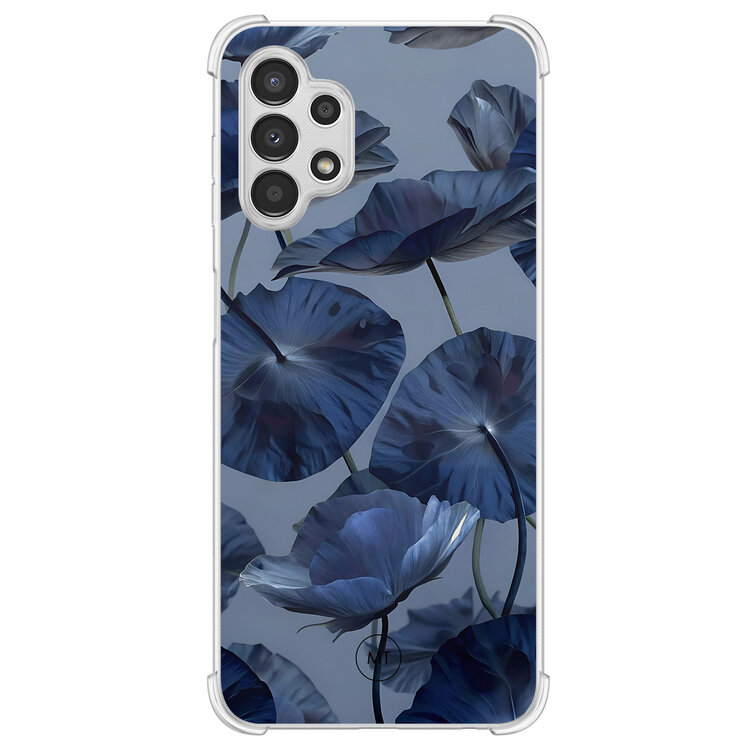 Mooie Telefoonhoesjes Samsung Galaxy A13 4G shockproof hoesje - Dusky blooms