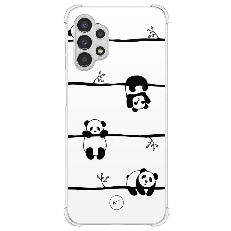 Mooie Telefoonhoesjes Samsung Galaxy A13 4G shockproof hoesje - Panda