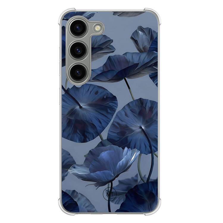 Mooie Telefoonhoesjes Samsung Galaxy S23 shockproof hoesje - Dusky blooms