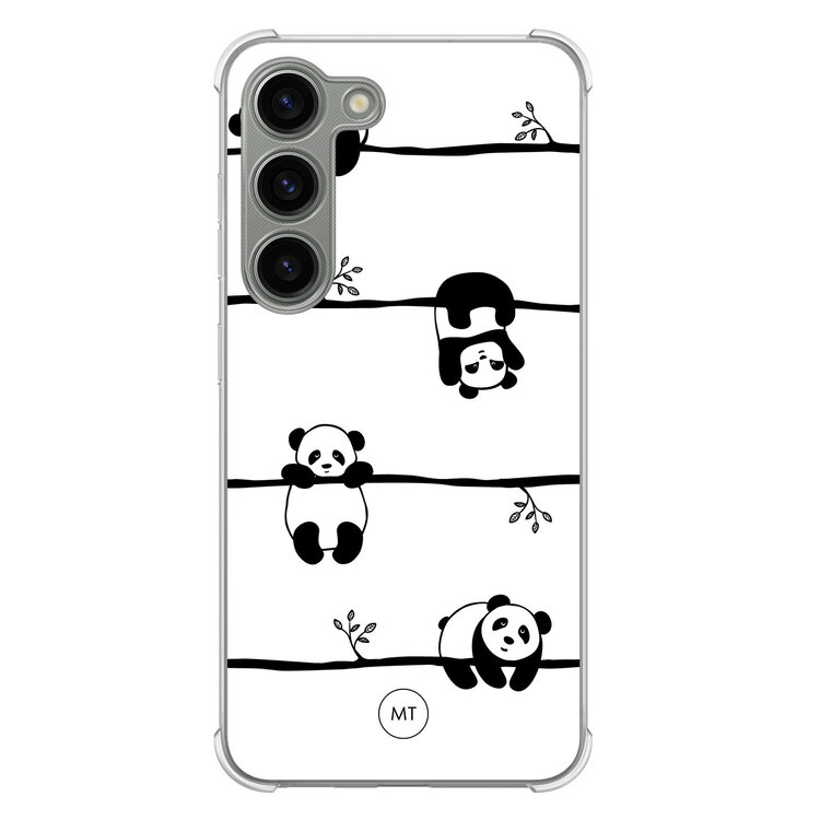 Mooie Telefoonhoesjes Samsung Galaxy S23 shockproof hoesje - Panda