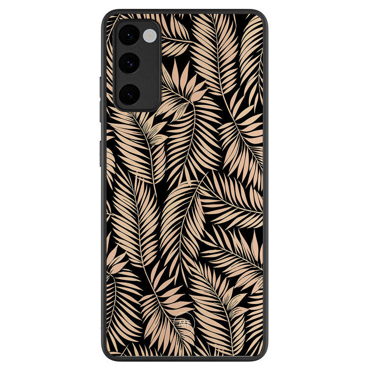 Mooie Telefoonhoesjes Samsung Galaxy S20 FE hoesje - Palm silhouette