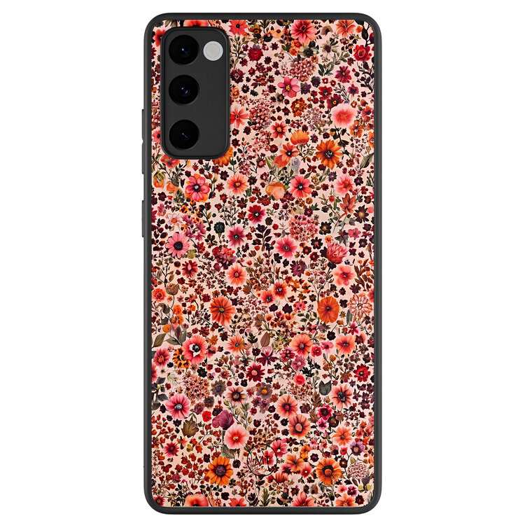 Mooie Telefoonhoesjes Samsung Galaxy S20 FE hoesje - Vintage floral