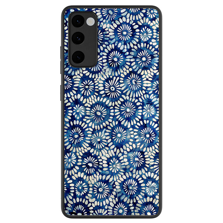 Mooie Telefoonhoesjes Samsung Galaxy S20 FE hoesje - Azure daisies