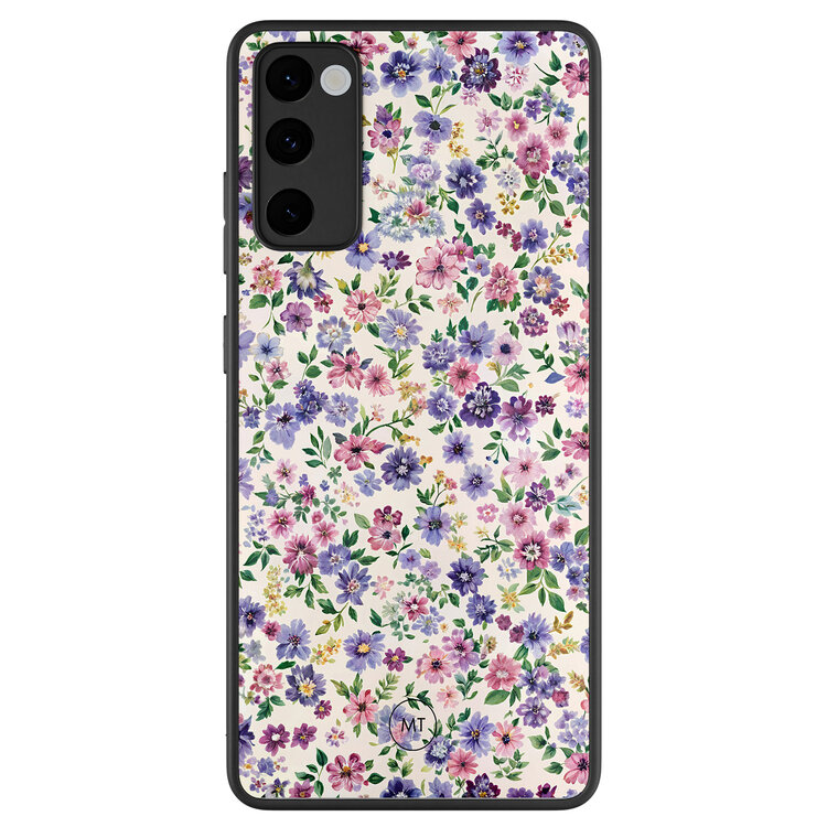 Mooie Telefoonhoesjes Samsung Galaxy S20 FE hoesje - Purple garden