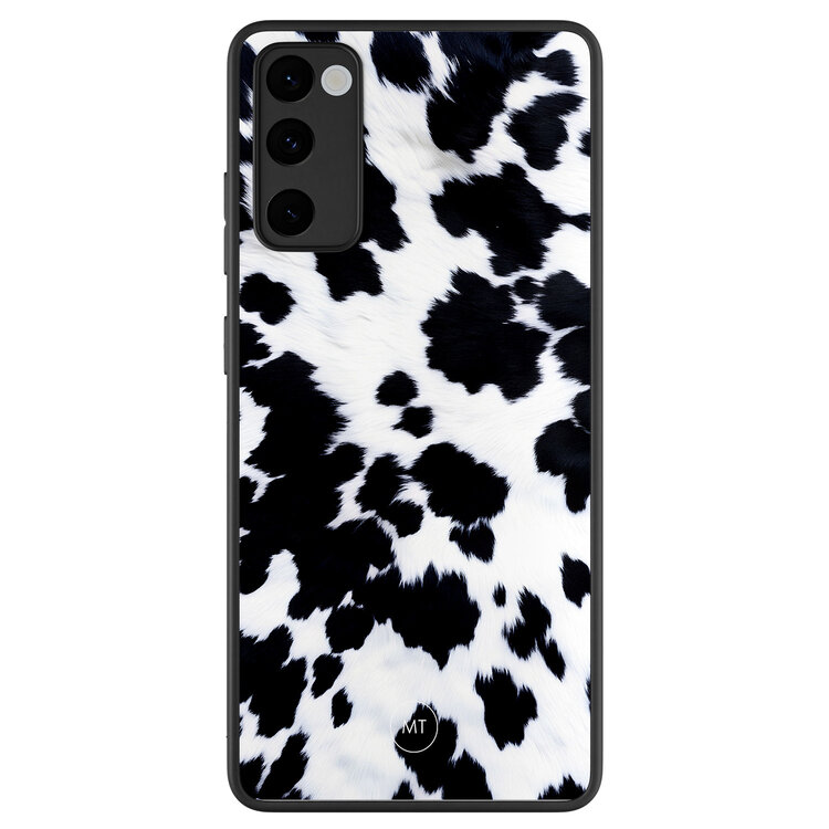 Mooie Telefoonhoesjes Samsung Galaxy S20 FE hoesje - Koeienprint
