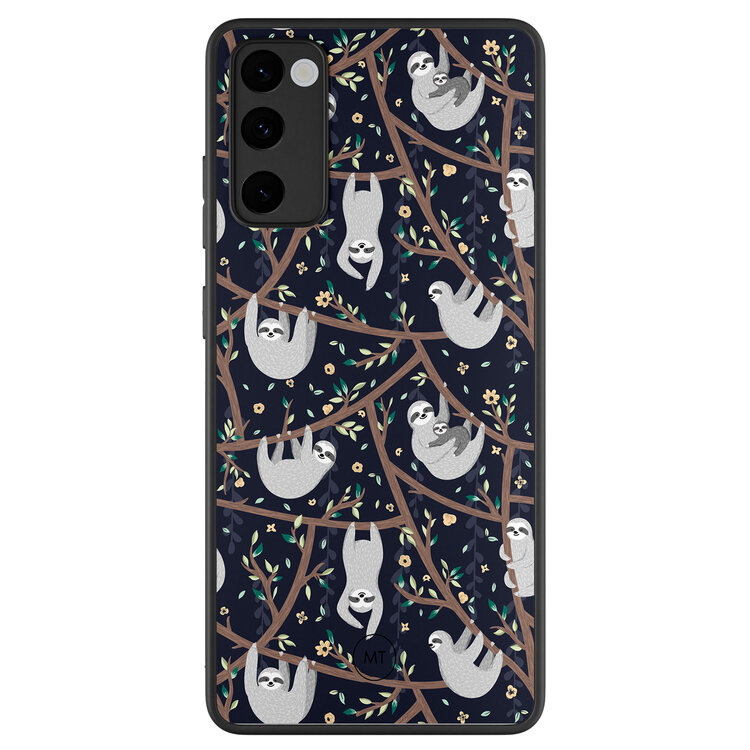 Mooie Telefoonhoesjes Samsung Galaxy S20 FE hoesje - Luiaard print