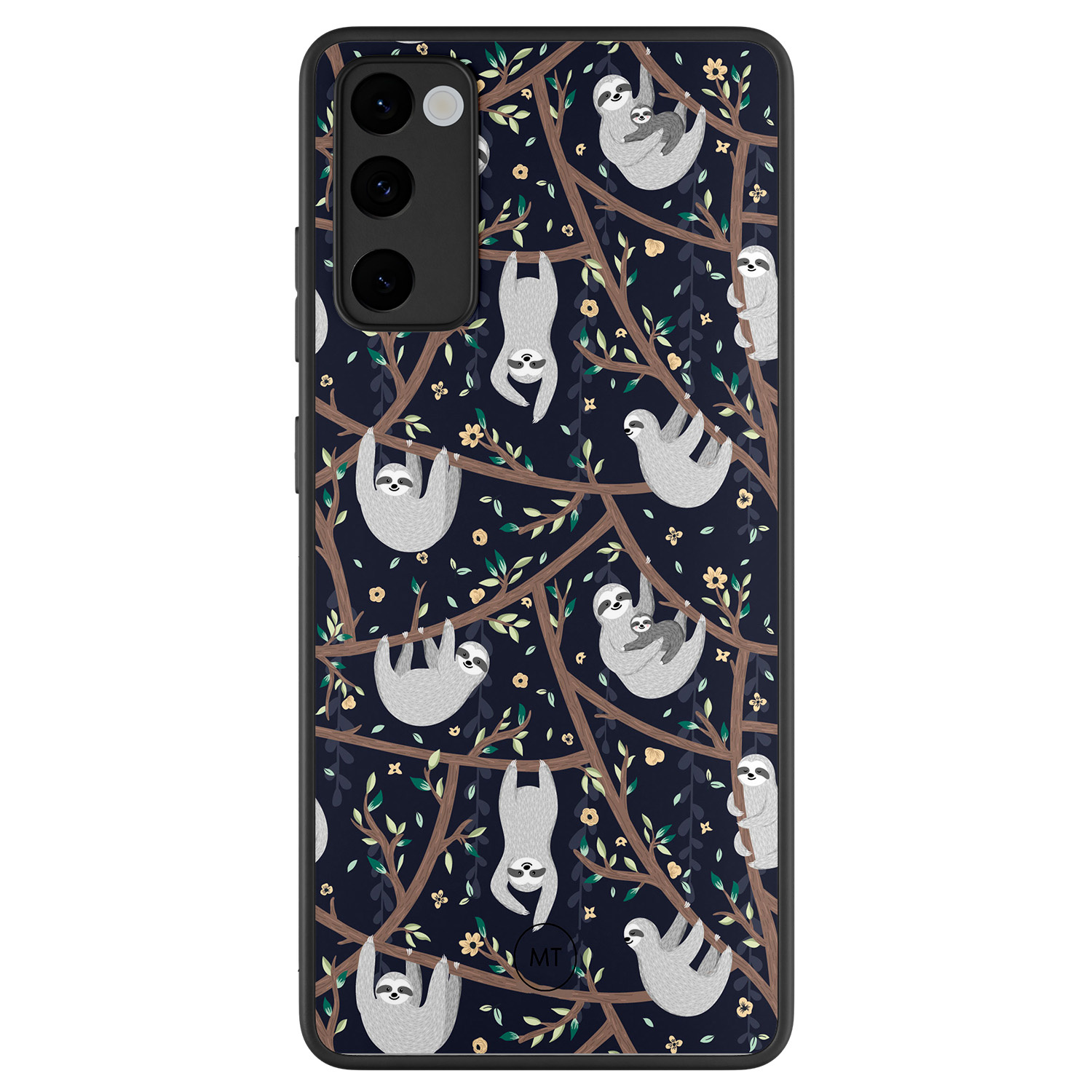 Mooie Telefoonhoesjes Samsung Galaxy S20 FE hoesje - Luiaard print