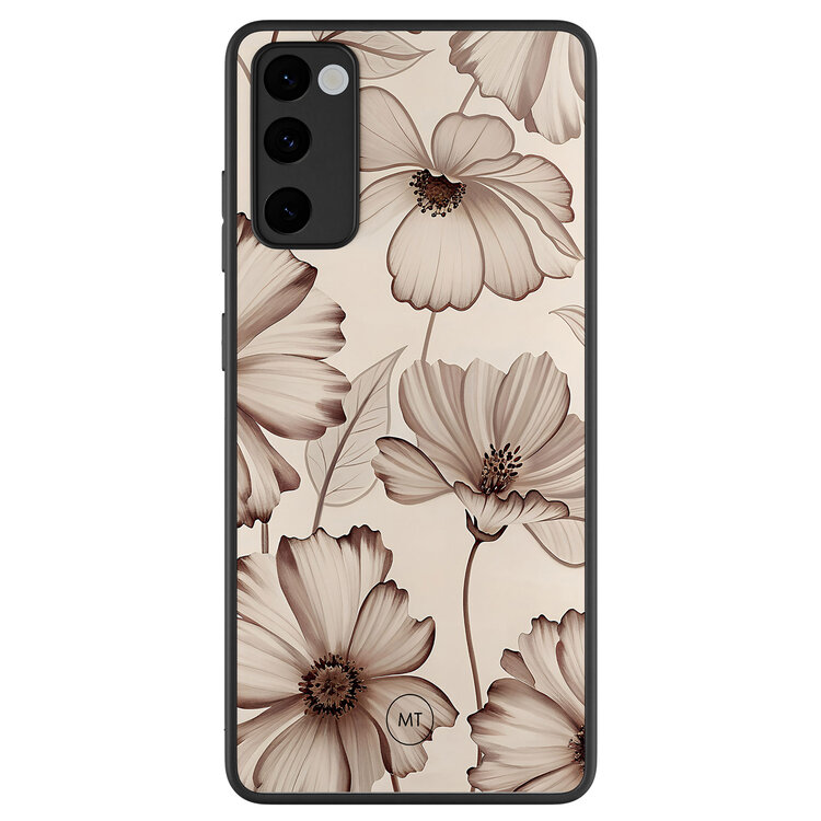 Mooie Telefoonhoesjes Samsung Galaxy S20 FE hoesje - Sand flowers
