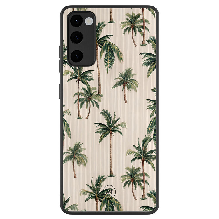 Mooie Telefoonhoesjes Samsung Galaxy S20 FE hoesje - Palmbomen print