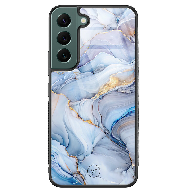 Mooie Telefoonhoesjes Samsung Galaxy S22 hoesje glas - Lavender dream