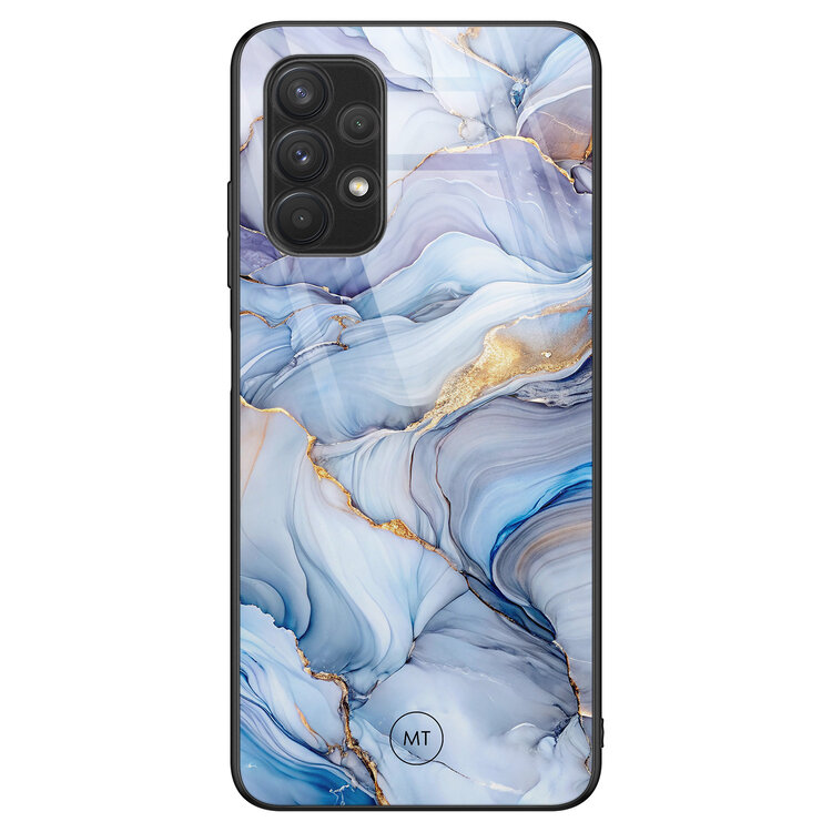 Mooie Telefoonhoesjes Samsung Galaxy A32 4G hoesje glas - Lavender dream